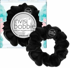 Invisibobble Sprunchie Spiral Hair Ring True Black 1τμχ