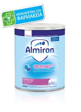 Nutricia Almiron Prosyneo TM, Γάλα για βρέφη που χρειάζονται εξειδικευμένη διατροφική φροντίδα, κατάλληλο από τη γέννηση.400g