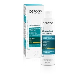 Vichy Dercos Ultra Soothing Shampoo, Καταπραϋντικό Σαμπουάν για το ευαίσθητο τριχωτό, Ξηρά Μαλλιά 200ml