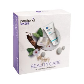 Panthenol Extra Set Face & Eye Cream, Αντιρυτιδική Κρέμα για Πρόσωπο 50ml & Face Cleansing Gel, Καθαριστικό Προσώπου 150ml