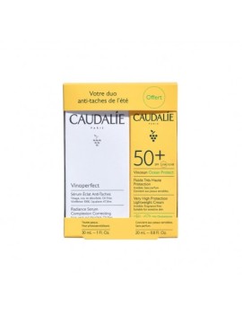 Caudalie Set Vinoperfect Radiance Serum 30ml & ΔΩΡΟ Vinosun Protect Cream Αντιρυτιδική Αντηλιακή κρέμα SPF50 25ml