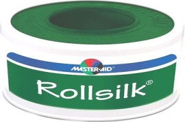 Master Aid Rollsilk, Επιδεσμικό Ρολό Μετάξι 5mx1,25cm