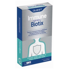 Quest Immune System Biotix , Πολυδιατροφικό συμπλήρωμα για ενίσχυση του ανοσοποιητικού 30caps