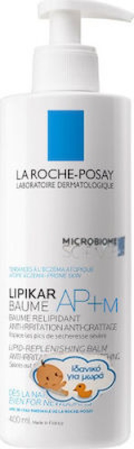 La Roche Posay Lipikar Baume AP+ M Triple Action Balmm, Μαλακτικό Βάλσαμο Αναπλήρωσης Λιπιδίων, Ερεθισμοί και Ξηρότητα 400ml