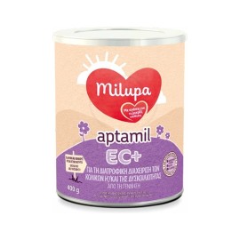 Milupa Aptamil EC+ Γάλα σε Σκόνη από τη Γέννηση για τη Διατροφική Διαχείριση των Κολικών ή της Δυκοιλιότητας 400gr