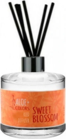 Aloe+ Colors Reed Diffuser Set Sweet Blossom, Αρωματικό χώρου με Sticks Διάχυσης 125ml
