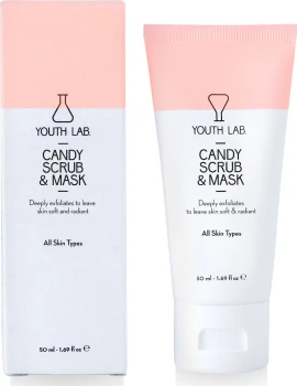 Youth Lab Candy Scrub & Mask, Κρεμώδες Πίλινγκ / Μάσκα Προσώπου για Ευαίσθητο & Ξηρό Δέρμα 50ml