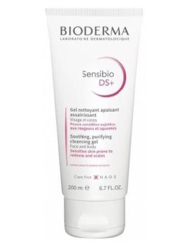 Bioderma Sensibio DS+ Gel Nettoyant Sensitive Skin, Καταπραϋντικό Gel Καθαρισμού Για Επιδερμίδες με Ερυθρότητα & Ξηροδερμία 200ml