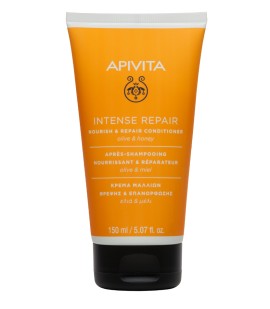 Apivita Nourish Repair Contitioner, Kρέμα για Ξηρά Μαλλιά με Ελιά & Μέλι 150ml