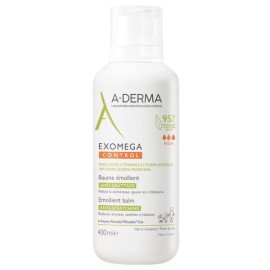 A-Derma Exomega Control Baume Emollient, Μαλακτική Κρέμα για Ξηρό Δέρμα με Τάση Ατοπίας 400ml