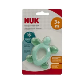 Nuk Cool All-Around Teether, Δακτύλιος Οδοντοφυΐας 3m+ σε Πράσινο χρώμα Χελώνα 1τμχ