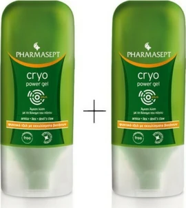 Pharmasept  PROMO Aid Cryo Power Gel, Ψυκτικό Τοπικό Αναλγητικό Τζελ με Εκχυλίσματα Βοτάνων, 2Χ100ml
