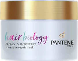 Pantene Pro V Hair Biology Cleanse & Reconstruct Mask, Μάσκα για Ρίζες με Λιπαρότητα & Μαλλιά 160ml