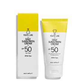 Youth Lab Daily Sunscreen Gel Cream Spf 50 Αντηλιακό Προσώπου Με Ισχυρή Αντιοιξειδωτική Δράση για Κάθε Τύπο Επιδερμίδας 50ml