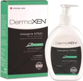 Dermoxen Proneem Detergente Gel de Toilette Intimo,Υγρό καθαριστικό για την ευαίσθητη περιοχή (ηλικία 13 έως 45-50 ετών) 200ml
