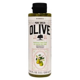 Korres Pure Greek Olive Honey Pear Αφρόλουτρο με Μέλι & Αχλάδι, 250ml