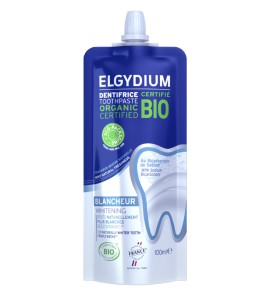 Elgydium Organic Bio Whitening Πιστοποιημένη Βιολογική Οδοντόκρεμα για Λεύκανση 100ml