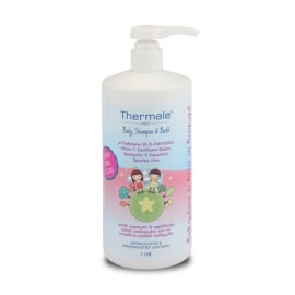 Thermale Med Baby Shampoo & Bath, Απαλό Σαμπουάν & Αφρόλουτρο για την Παιδική Επιδερμίδα  1LT