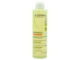A-Derma Exomega Control Gel Lavant Emollient 2 en 1 Ενυδατικό Τζελ Καθαρισμού για Ατοπικό / Ξηρό Δέρμα για Σώμα & Μαλλιά, 200ml