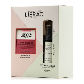 Lierac Set Supra Radiance Gel Creme Renovateur Anti-Ox, Κρέμα Ανανέωσης για Κανονικές-Μικτές Επιδερμίδες  50ml + Δώρο Cleansing Foam 50ml