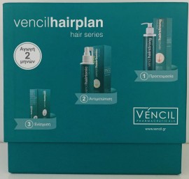 Vencil Hairplan Hairstrong Shampoo 200ml, Hairtonic Lotion 100ml & Hairnail 2x30caps