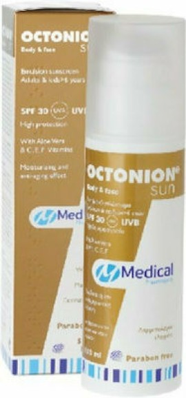 Medical Octonion Sun Body & Face SPF30 Αντηλιακό Γαλάκτωμα 150ml