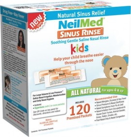 Neilmed Sinus Rinse Διάλυμα Ρινικών Πλύσεων Για Παιδιά Ανταλλακτικά Φακελάκια 120 packs