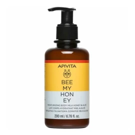 Apivita Bee Μy Honey Moisturizing Body Milk Honey & Aloe Ενυδατικό Γαλάκτωμα Σώματος Με Μέλι & Αλόη 200ml