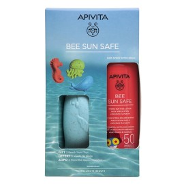 Apivita Promo Bee Sun Safe Hydra Sun Kids Lotion SPF50 (200ml) & Παιχνίδια για την Άμμο (3τμχ)