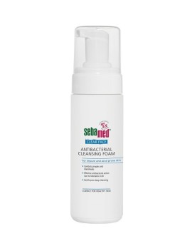 Sebamed Clear Face Antibacterial Cleansing Foam, Αντιβακτηριακός Αφρός Καθαρισμού για Ακμή και Λιπαρό Δέρμα με pH5,5, 150ml