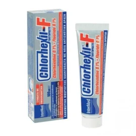 Intermed Chlorhexil-F, Οδοντόκρεμα Καθημερινής Χρήσης για την προστασία και φροντίδα δοντιών&ούλων 100ml.