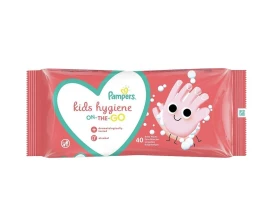 Pampers Wipes Hygiene on the Go, Βρεφικά Μωρομάντηλα 40 Τεμάχια