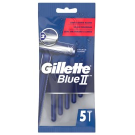 Gillette Blue II Fixed ξυραφάκια 2 Λεπίδων μιας χρήσης 5τμχ