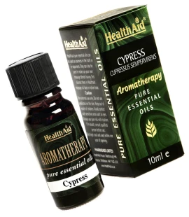 Health Aid Aromatherapy Cypress Oil, Αιθέριο Έλαιο με Τονωτικές Ιδιότητες 5ml