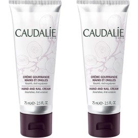 Caudalie Promo Set Hand and Nail Cream, Eνυδατική Κρέμα για Χέρια & Νύχια με υπέροχο άρωμα 2x75ml