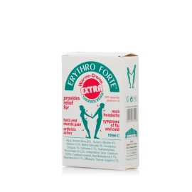 Erythro Forte Thermo Cream Extra, Θερμαντική κρέμα με άρωμα γεράνι 100ml