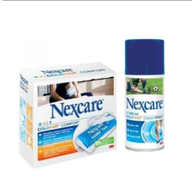 Nexcare 3M Cold-Hot Gel Compress Comfort, Παγοκύστη Και Θερμοφόρα 2 Σε 1 + ΔΩΡΟ Ψυκτικό spray Άμεσης δράσης 150ml
