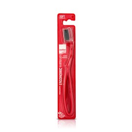 Intermed Professional Ergonomic Soft Red Toothbrush, Οδοντόβουρτσα μαλακή Σε Κόκκινο Χρώμα 1τμχ