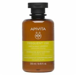 Apivita Gentle Daily Shampoo with Chamomile & Honey, Σαμπουάν Καθημερινής Χρήσης με Χαμομήλι & Μέλι 250ml