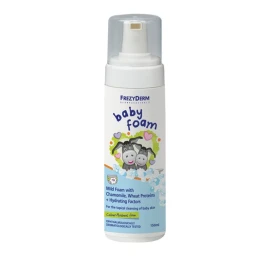 Frezyderm Baby Foam , Απαλός αφρός καθαρισμού με χαμομήλι για το βρεφικό και παιδικό δέρμα 150ml