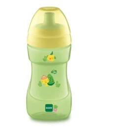 Mam Sports Cup, Ποτηράκι Εξόδου για μωρά από 12+ μηνών σε Χρώμα Πράσινο, 330 ml