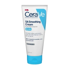 Cerave SA Smoothing Cream with 10% Urea, Κρέμα Ενυδατική & Απολεπιστική Ιδανική για Ξηρή Επιδερμίδα 177ml