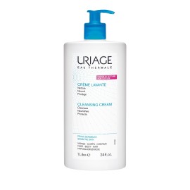 Uriage Cleansing Cream, Kρέμα Καθαρισμού χωρίς σαπούνι για ευαίσθητες επιδερμίδες 1lt