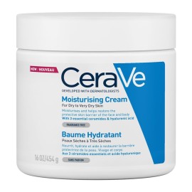 Cerave Moisturising Cream, Ενυδατική Κρέμα για Πρόσωπο&Σώμα για Ξηρό έως Πολύ Ξηρό Δέρμα 454gr