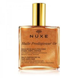 Nuxe Huile Prodigieuse Or Multi Purpose Dry Oil, Ιριδίζον Ξηρό Λάδι Για Πρόσωπο, Σώμα, Μαλλιά 100ml