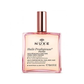 Nuxe Huile Prodigieuse Florale Multi Purpose Dry Oil, Ξηρό λάδι για Πρόσωπο-Σώμα-Μαλλιά με Λουλουδένιο άρωμα (50ml)