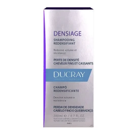 Ducray Densiage Shampooing Redensifiant, Σαμπουάν για Λεπτά Μαλλιά για Πυκνότητα, Επαναφορά Όγκου και Ανθεκτικότητα 200ml