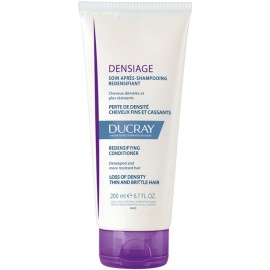 Ducray Densiage Soin Apres-Shampooing Redensifiant, Μαλακτική Κρέμα για Λεπτά Μαλλιά για Πυκνότητα, Επαναφορά Όγκου και Ανθεκτικότητα 200ml