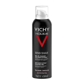 Vichy Homme Sensi Shave Gel Anti-Irritations, Τζέλ Ξυρίσματος Κατά Των Ερεθισμών για τους Άνδρες, 150 ml