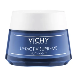 Vichy Liftactiv Supreme Night,  Κρέμα Nυκτός για Πλήρης Αντιρυτιδική & Συσφικτική φροντίδα 50ml